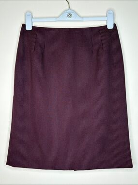 Isabel & Nina Classic Striped Women's Pencil Skirt Size 8